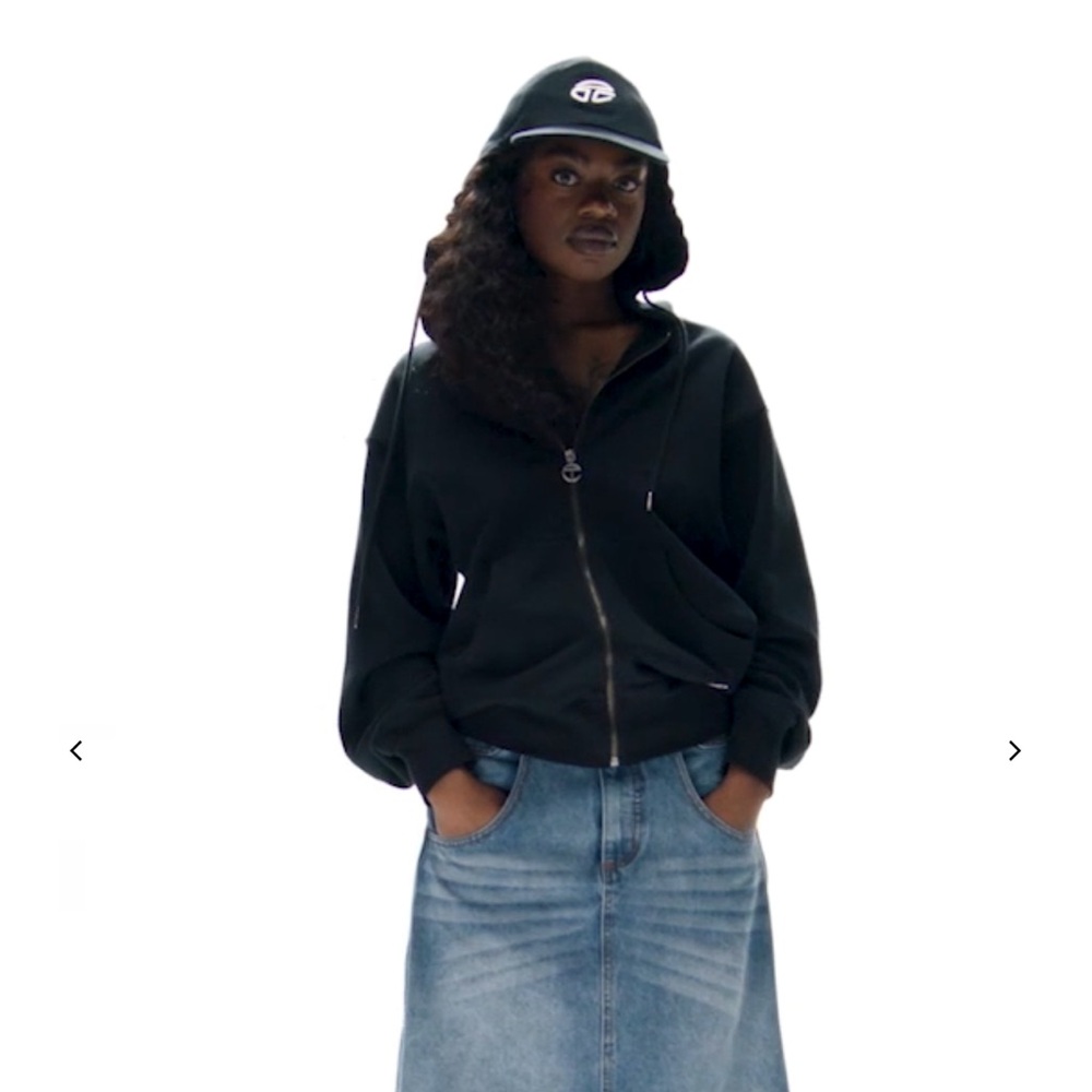 Telfar cap hoodie